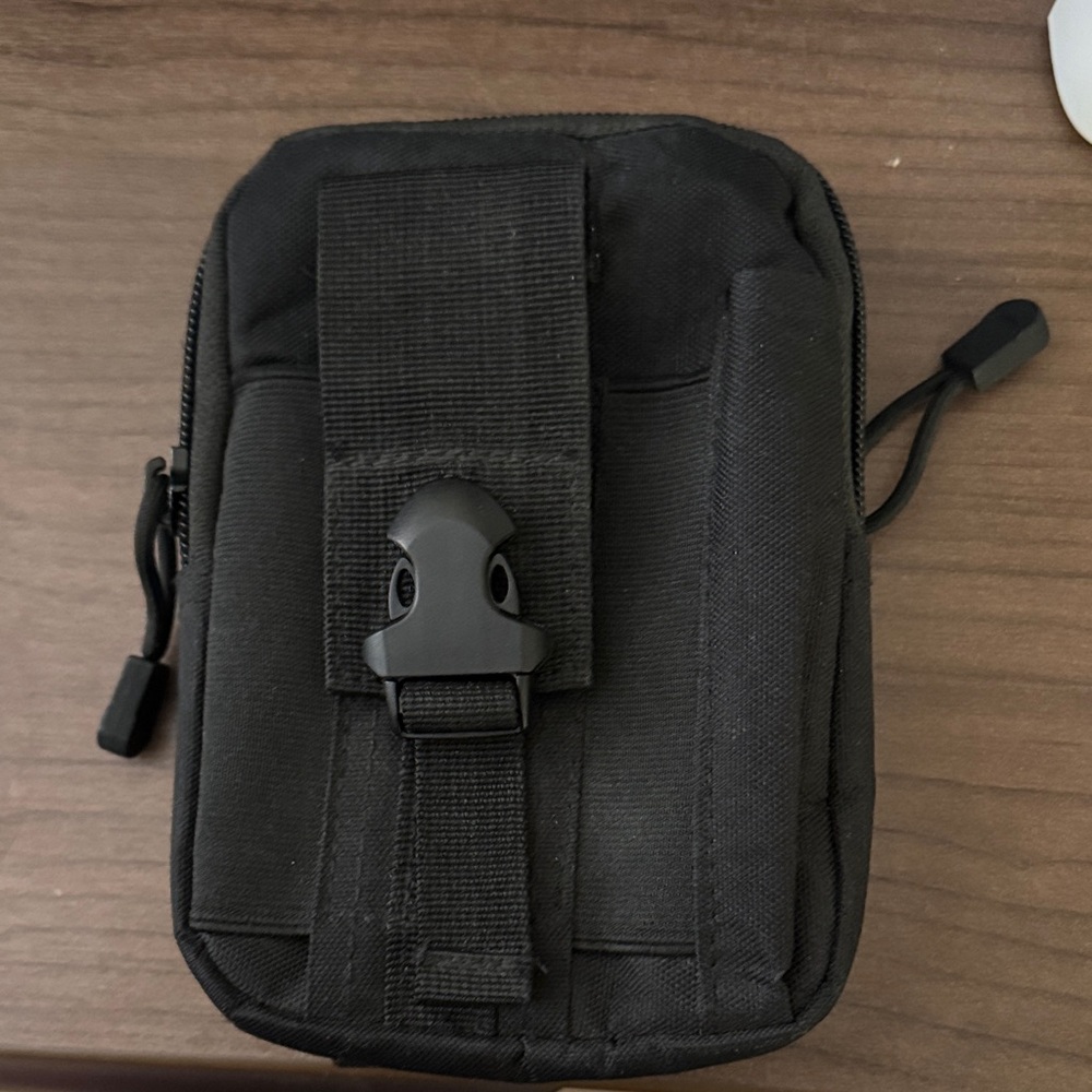 Black Tactical Utility Pouch